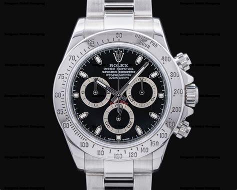 rolex daytona working black dial red dial|rolex daytona 116520 serviced by.